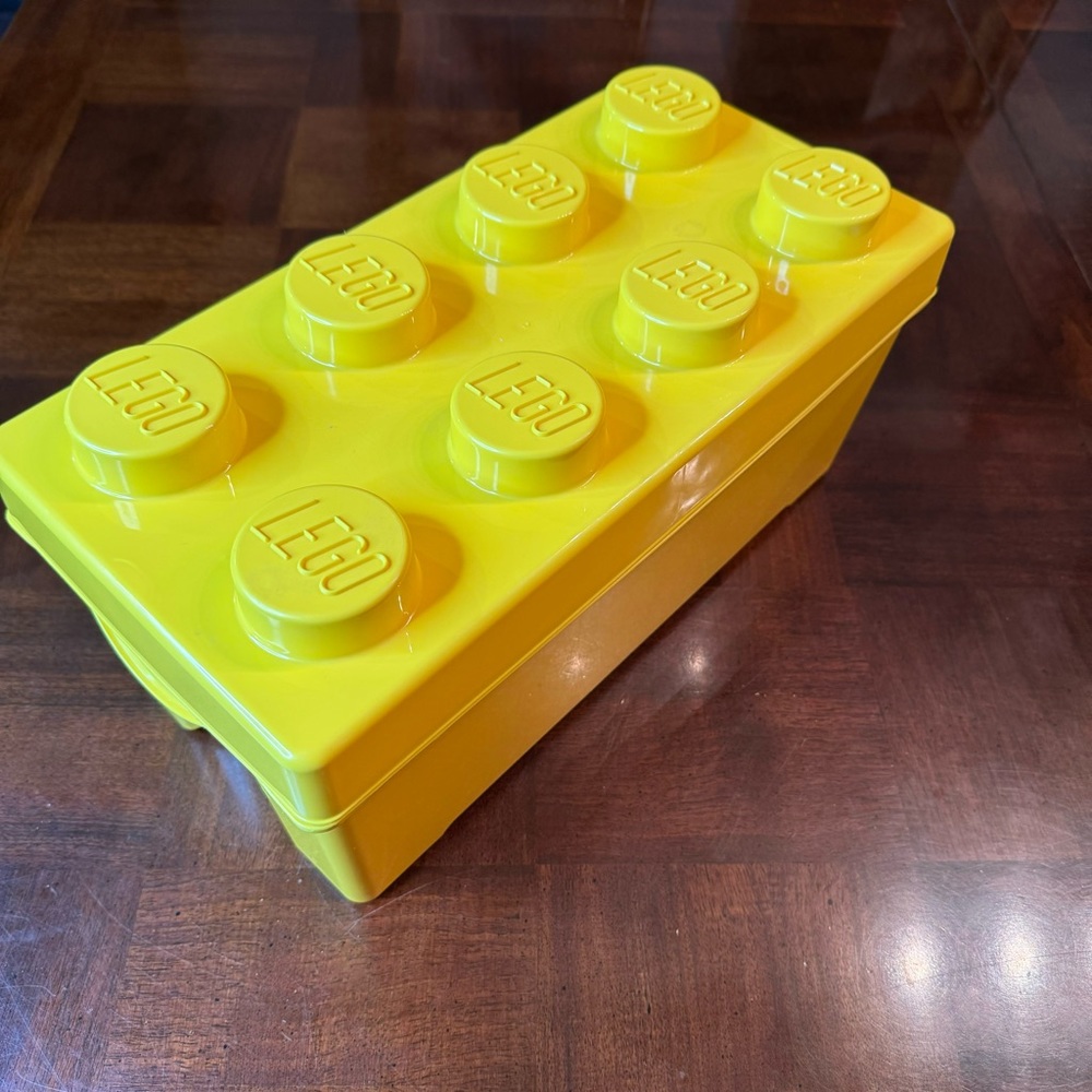 LEGO 8 Stud Storage Brick Case 14 x 7 Container Plastic Bin